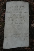 Harriet Bartow Headstone