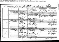 1872 BROWN, CHARLOTTE and Jane (Statutory registers Births 574: 96)