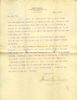 Joseph Trapnell III letter to Thomas Tidball Trapnell