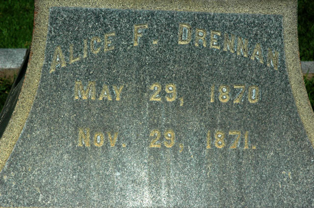 Alice Fernald Drennan Headstone