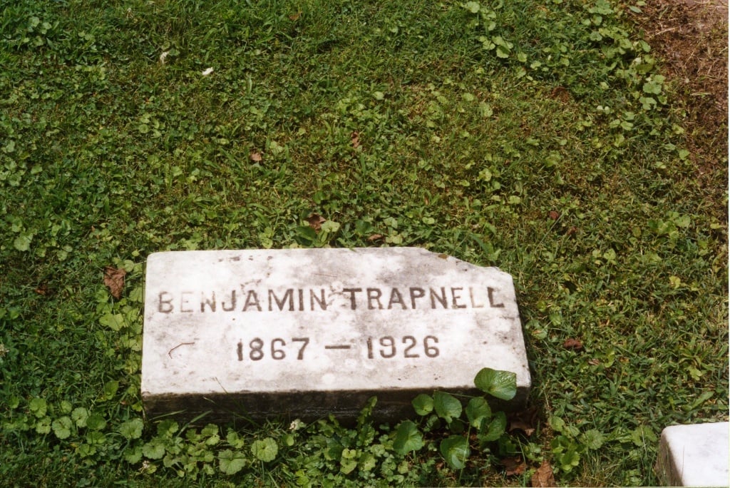 Benjamin Trapnell Headstone