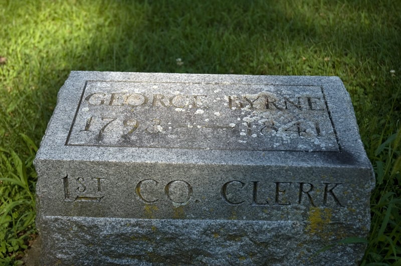 George Byrne Headstone