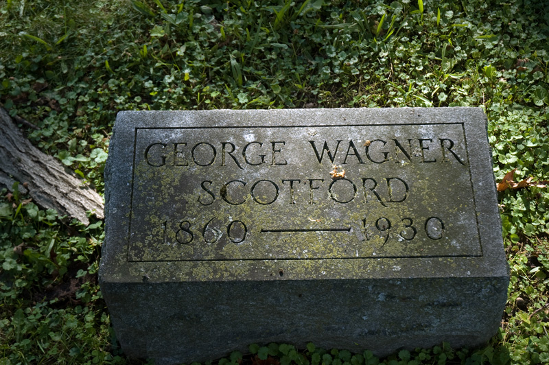 George W Scotford Headstone