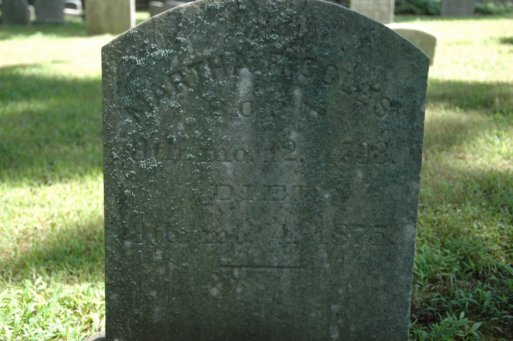 Martha Frost Headstone