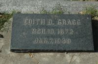 Edith Drennan (Gragg) Headstone
