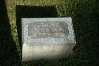 Benjamin G Mosher Headstone