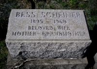 Bess Scheiner, Headstone, Acacia Cemetery, Queens, NY
