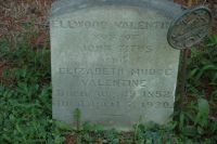 Ellwood Valentine Headstone