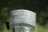 Frances S Cocks Headstone