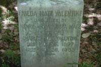 Frieda Matz Headstone