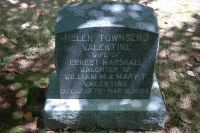 Helen Townsend Valentine Headstone