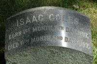 Isaac Coles Headstone