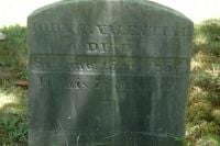 John T Valentine Headstone
