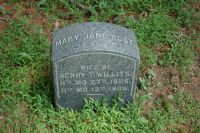 Mary Jane Post Headstone