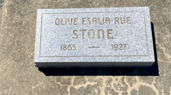 Olive Easily Rue Headstone