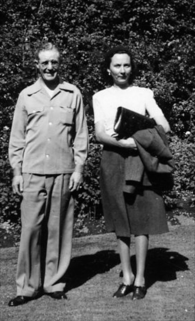 John D Byrne and Vivian E Byrne, Santa Cruz abt 1947