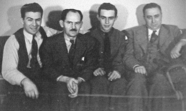 Lou Sitkin, Ben Scheiner, Harold and Louis Sheinaus