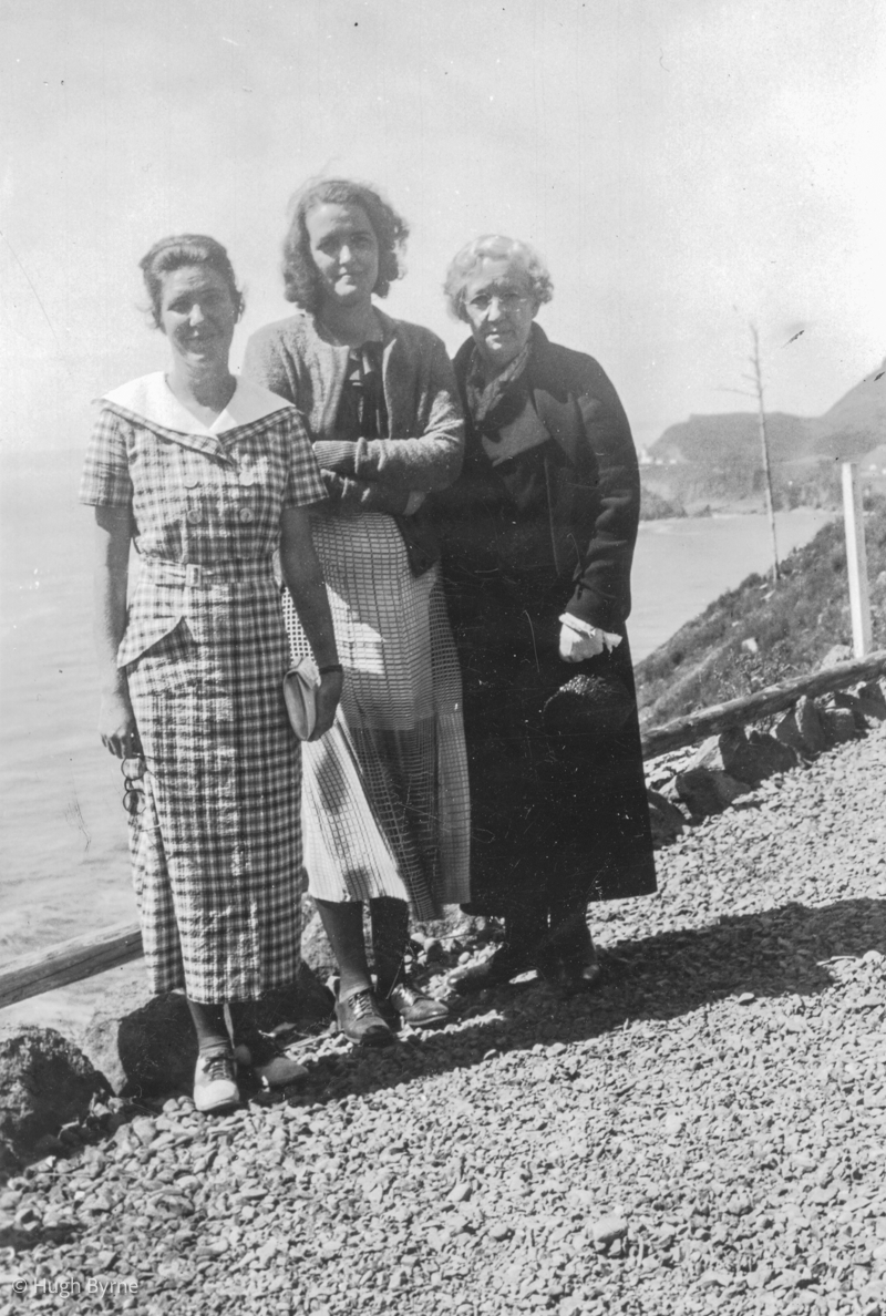 Louise Byrne Shreve, Barbara Byrne, Unknown (possibly Mabel Drennan Byrne)