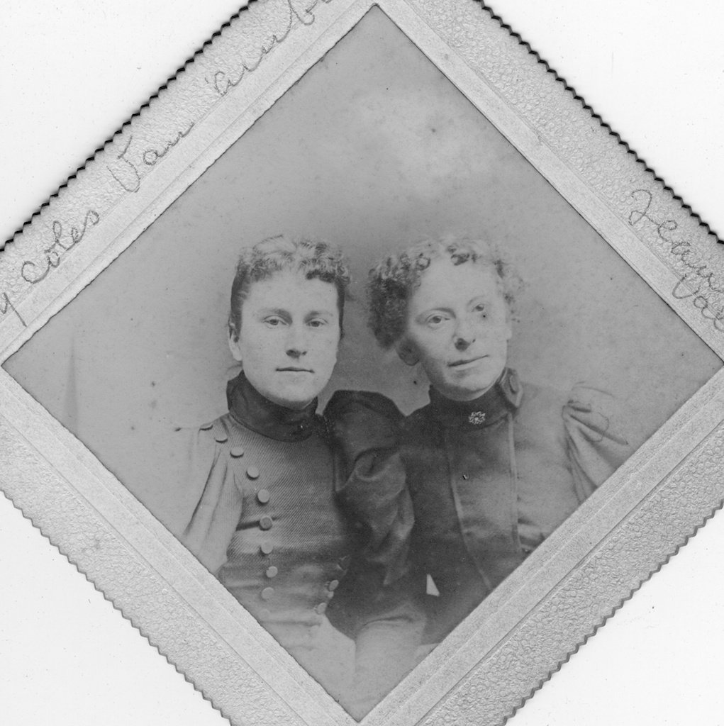 Mary Coles Van Amburg and Jean Valentine