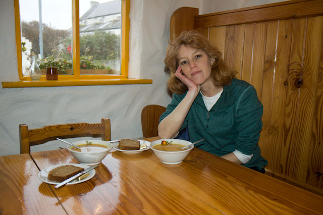 Nanette Asimov (cafe at Inishmore, Aran Islands, Ireland)