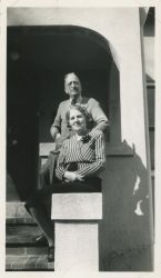Charles Henry and Marie Wilcox Shreve in San Jose circa 1947