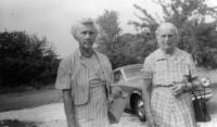 Edna Valentine Bruce & Isabelle Johnston Brown abt 1950