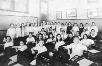 Jean Brown, 7th Grade (Front row far right)