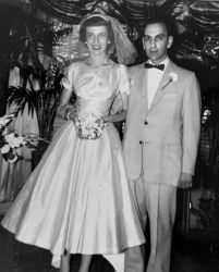 Joan and Herbert Pearlin Wedding July 1954