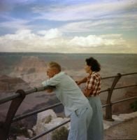 John Drennan Byrne and Vivian Irene Ebi Byrne, Grand Canyon, March, 1952