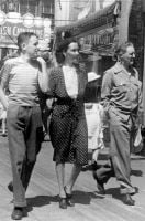 John A Byrne, Vivian Ebi Byrne, John D Byrne, Victoria, BC, about 1947