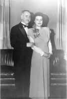 Bella Schwartz with 2nd husband, Samuel Pines, circa 1946
