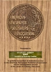 Stan Asimov ANPA AwardCopy