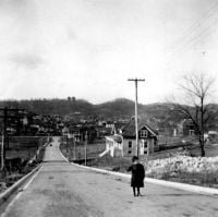 Valentine Trapnell in Bluefield, WV, circa 1916