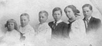 Waters, Billy, Hall, Scott, Laura, and Joe Trapnell circa 1910 (1)